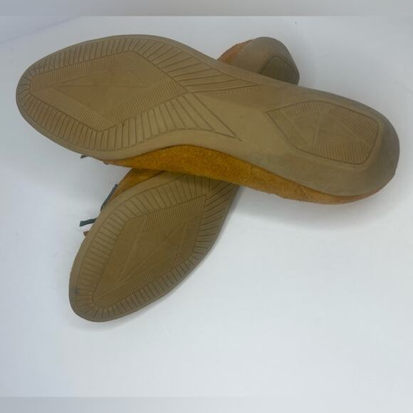 Vintage leather L J Simone New York loafers shoes flats 7 tassel boho - Picture 8 of 11